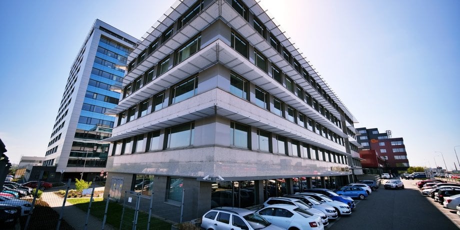 Leased office space with an area of 1000 m2 in Vienna Point on Vídeňská Street