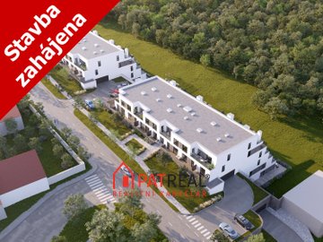 Bytová jednotka 3+kk, 101.15m² se dvěma terasami - U HLUBOČKU vila domy Kníničky