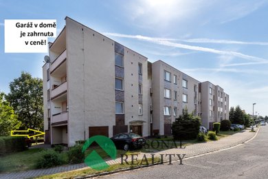 Prodej, Byty 2+1, 54 m², s garáží 16 m2 přímo v domě, Pardubice - Rosice, Ev.č.: 00476