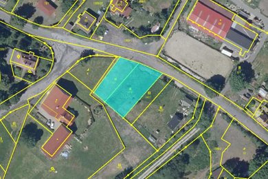 Nabízíme krásnou rovinatou parcelu v obci Rychnov u Verneřic v okrese Děčín, Ev.č.: 00031