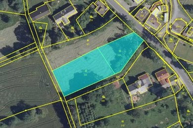 Prodej stavební parcely obci Ludvíkov pod Smrkem, Ev.č.: 00034