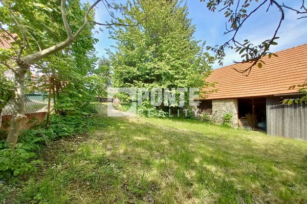 Prodej pozemku zahrada 328m² se stodolou zastavěná plocha76 m²,  Černé Voděrady, okres Kolín