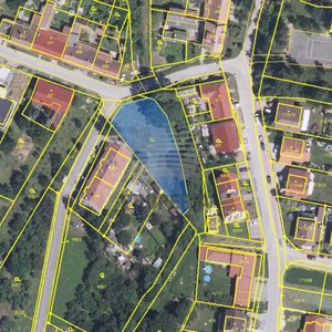 Prodej stavebního pozemku pro bydlení, včetně projektu, v obci Heršpice, okr. Vyškov, CP 1.061 m2, kompletní inženýrské sítě, vydané stavební povolení
