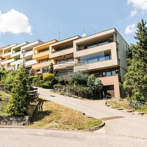Prodej prostorného řadového domu s garáží a zahradou, Brno - Žabovřesky