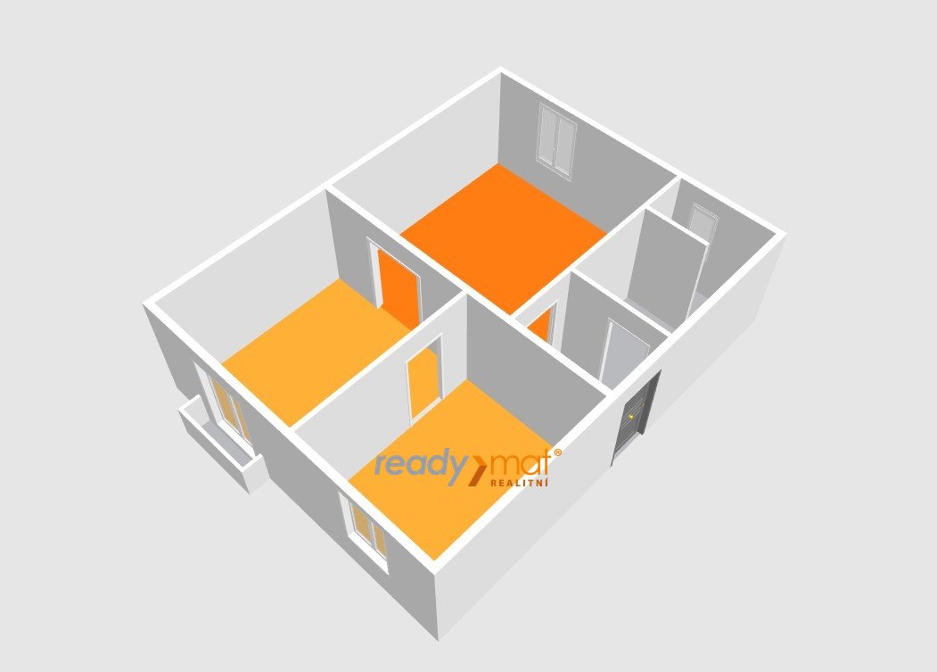 Prodej, Byty 2+1, 55 m² – Hodonín - ready-mat realitní