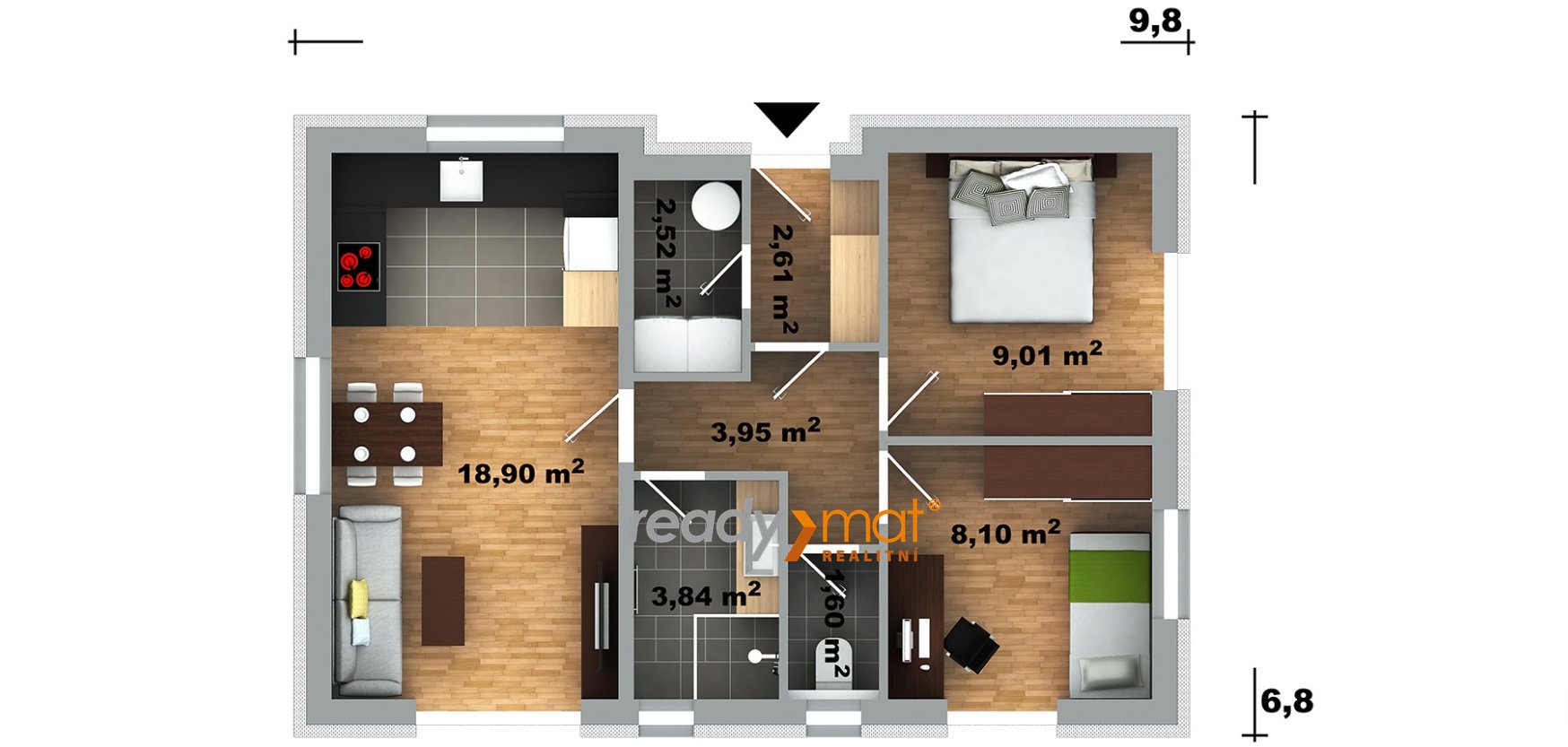 Prodej, Pozemky pro bydlení, 772 m² – Břeclav - ready-mat realitní