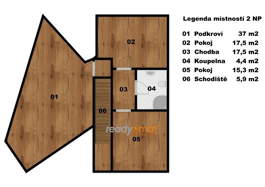Pronájem, Rodinné domy, 167 m² – Hodonín - ready-mat realitní