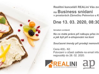 Business snídaně 13.3.2020
