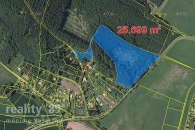 Prodej, Lesy, 25693 m² - Stříbrná Skalice - Hradec, Ev.č.: 00305-2