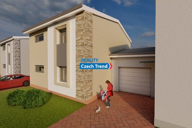 Předprodej  novostavby rodinného domů, 5KK, 145m² - Olomouc - Nemilany A2, Ev.č.: 01802