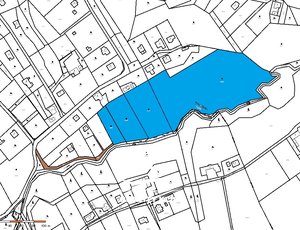 Prodej,pozemek o rozloze 23780 m² trvalý trávní porost + 249 m2 vodní plocha - Vratimov - Horní Datyně