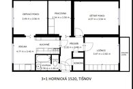 3+1 Hornická 1520, Tišnov