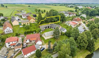 Prodej stavebního pozemku Dobroutov 1046 m2