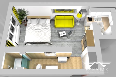 Grafický orientační plán bytu