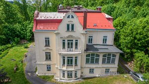 Prodej secesní vily, 1280 m2, Město Albrechtice