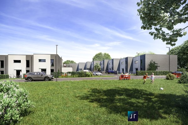 Prodej novostavby řadového rodinného domu 129 m² - Praha 10 - Štěrboholy S38