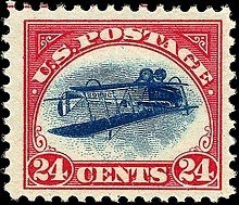 220px-US_Airmail_inverted_Jenny_24c_1918_issue