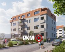 Novostavba bytu 2+kk 60,6m² ve Velkém Meziříčí
