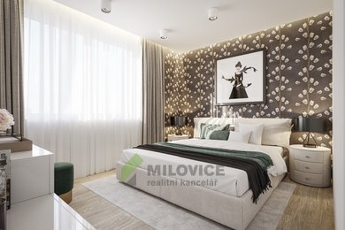 Prodej novostavby 1+kk s balkónem 5,5 m2  v Milovicích, Ev.č.: 2020103B