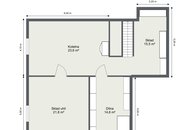 Budisov - Sklep - 2D Floor Plan