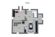 Robin Kolek - Michalkovicka 256-sklep - 3D Floor Plan