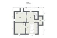 Robin Kolek - Michalkovicka 256-sklep - 2D Floor Plan
