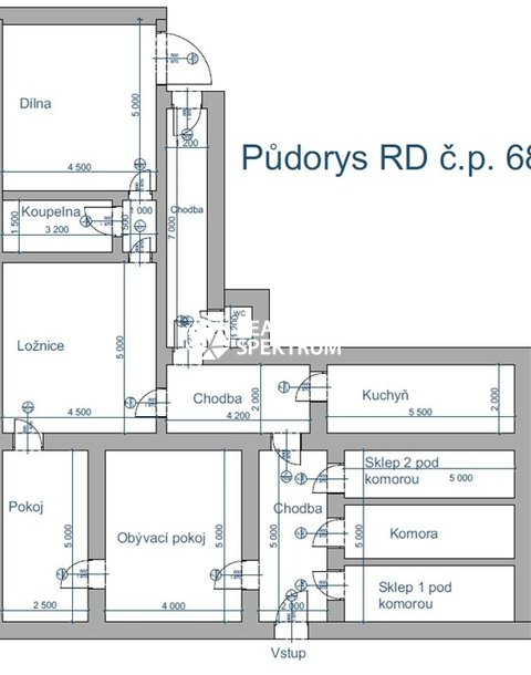 Půdorys 68