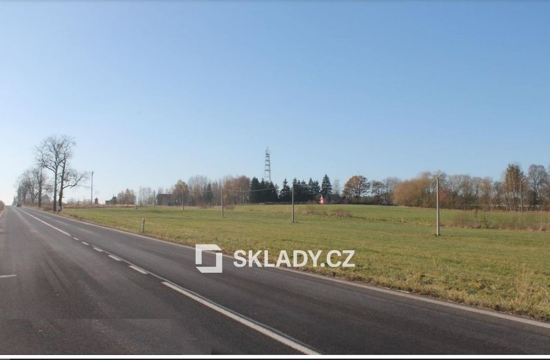 příjezd k pozemku