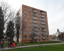 Pronájem bytu 1+kk, 32 m², 5 NP, Přelouč, Pardubická ul.