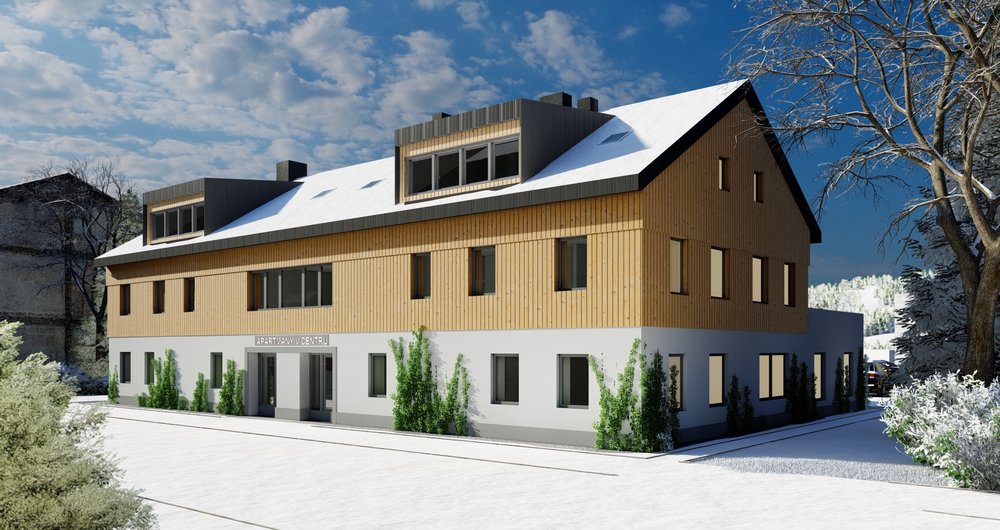 Apartmán v centru Deštného v Orlických horách  1+kk, 35 m²