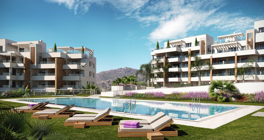 Luxusní penthousy od 75 m² s výhledem na panenské pláže, Španělsko - Malaga, Torrox Costa