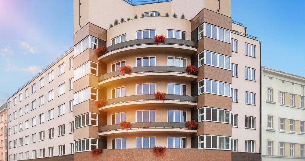 Byt 4+kk, 88 m², s balkonem 3,4m²,  Praha - Vinohrady