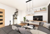 RD_Nemcice_vizualizace  interier_krbová kamna