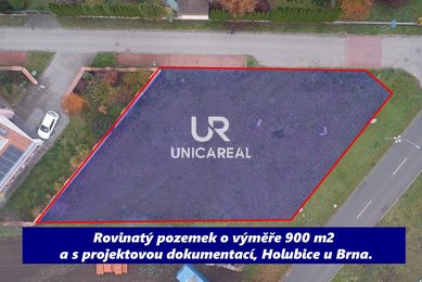Prodej stavebního pozemku Holubice, okr.Vyškov