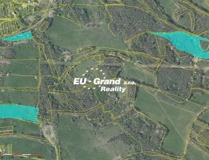 Prodej pozemků 39.540 m2- trvalý travní porost, orná půda a ostatní plocha Jílové - Martiněves