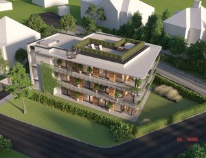 Prodej bytu 4+1 typu Penthouse, s panoramatickou a střešní terasou, ve viladomě v Troji